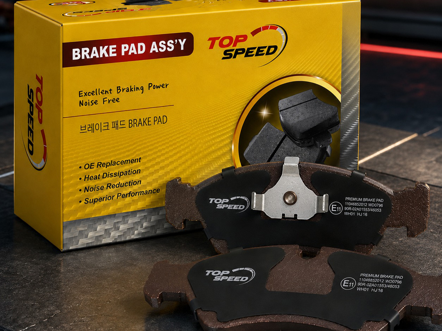 TOP SPEED BRAKE PADS